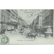 Marseille - La Cannebiere vers 1900